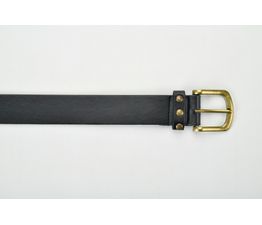 Forest Collection - Jeans Leather Belt Black Medium