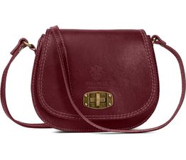 Woodland Leather - Crossbody Bag Burgundy