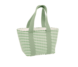 Portofino - Woven Insulated Basket Bag Juniper Green