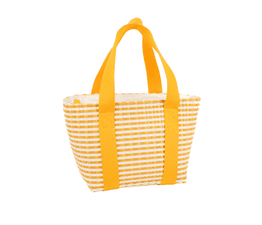 Portofino - Woven Insulated Basket Bag - Mimosa Yellow