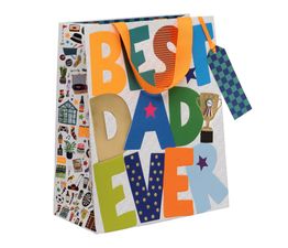 Glick - Large Gift Bag Best Dad Ever