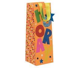 Glick - XL Bottle Gift Bag Congrats And Hooray