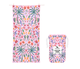 Dock &amp; Bay - Beach Towel Pink Paradise