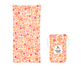 Dock &amp; Bay - Beach Towel Tangerine Tide