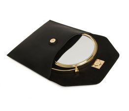 Alice Wheeler London - Black Travel Mirror &amp; Case