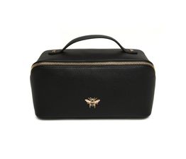 Alice Wheeler London - Black Train Case Large