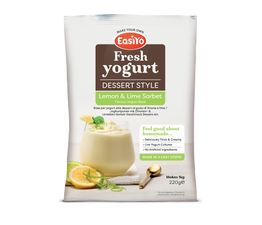 EasiYo - Dessert Style - Lemon &amp; Lime Sorbet Yogurt