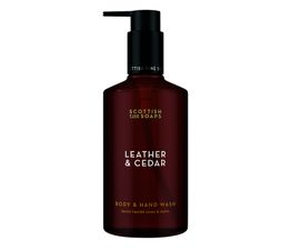 The Scottish Fine Soaps Company - Leather &amp; Cedar Body &amp; Hand Wash