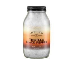 The Scottish Fine Soaps Company - Men's Grooming - Thistle &amp; Black Pepper Bath Salts