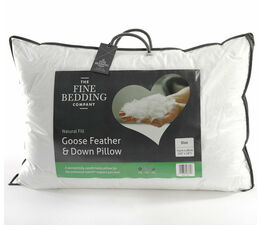 The Fine Bedding Company - Goose Feather & Down Pillow