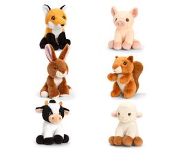 Keel Toys - Keeleco Collectables Farm Soft Toy Assortment