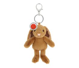 Keel Toys - Keeleco Enchanted World Brown Bunny Soft Toy Bag Charm