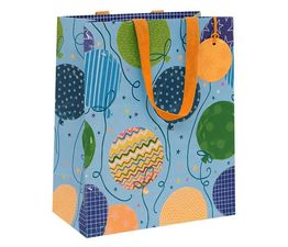 Glick - Large Gift Bag Big Balloons Blue