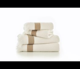 The Lyndon Company - Oakwood Ridge Textured Towel Natural