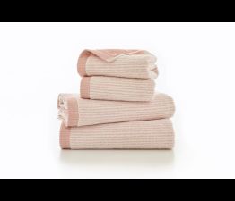 The Lyndon Company - Willow Weave Stripe Towel Pink