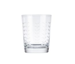 Artisan Street - Leaf Short Tumbler Glass