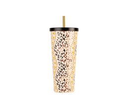 Cath Kidston - Leopard Tumbler with Straw