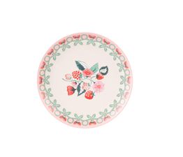 Cath Kidston - Raspberry 4 Pack Melamine Side Plates