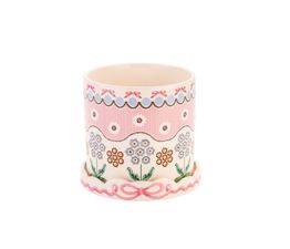 Cath Kidston - Spitalfields Silk Plant Pot with Tray