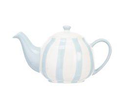 Siip - Wide Vertical Stripe 2 Cup Teapot Blue
