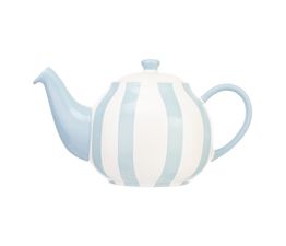 Siip - Wide Vertical Stripe 6 Cup Teapot Blue