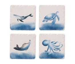 The Coast - Pack of 4 Ceramic Coasters