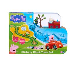 Peppa Pig - Whizz Around Clickety Clack Train Set
