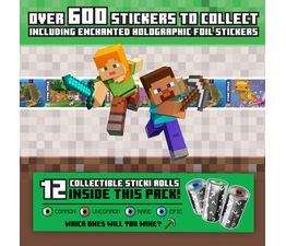 Sticki Rolls - Minecraft Collectors Book