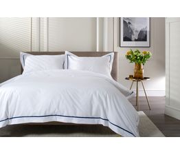 The Lyndon Company - Hampstead Duvet Set Blue