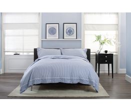 The Lyndon Company - Southport Duvet Set Blue
