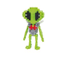 Plus-Plus - Alien Tube 100 Piece 2D or 3D Puzzle