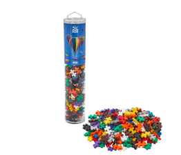 Plus-Plus - Basic Mix Tube 240 Piece 2D or 3D Puzzle