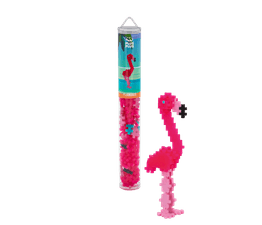Plus-Plus - Flamingo Tube 100 Piece 2D or 3D Puzzle