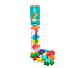 Plus-Plus - Rainbow Tube BIG 15 Piece 2D or 3D Puzzle