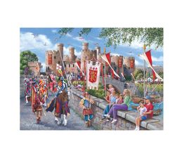 House of Puzzles - Castell Conwy 1000 Piece Jigsaw Puzzle