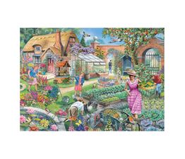 House of Puzzles - No.29 Pretty Potager 1000 Piece Jigsaw Puzzle