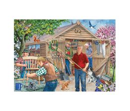 House of Puzzles - Our Man Shed BIG500 Piece Jigsaw Puzzle