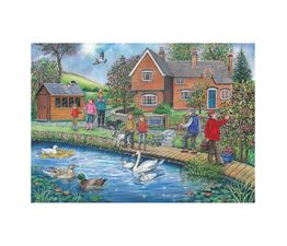 House of Puzzles - Plum Cottage BIG250 Piece Jigsaw Puzzle