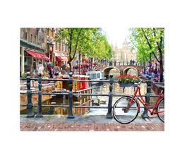 House of Puzzles - Spring in Amsterdam 1000 Piece Jigsaw Puzzle