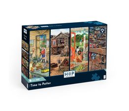 House of Puzzles - Time to Potter 4 x 500 Piece Jigsaw Puzzle