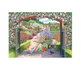 House of Puzzles - Walled Garden BIG250 Piece Jigsaw Puzzle