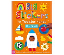 Big Stickers First Words Activity Book