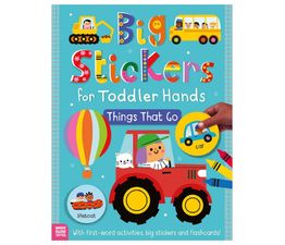 Big Stickers Things That Go Activity Book