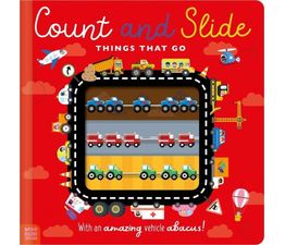 Count and Slide Things That Go Book