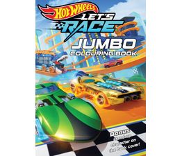 Hot Wheels Jumbo Colouring Book