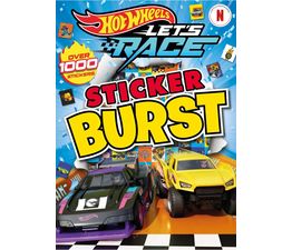 Hot Wheels Sticker Burst Book