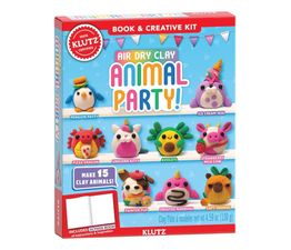 Klutz Air Dry Clay Animal Party Activity Kit