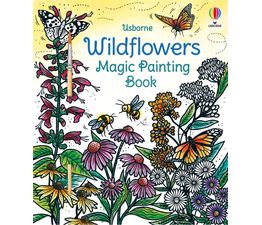 Wild Flowers Magic Painting Book