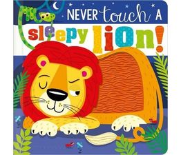 Never Touch Sleepy Lion Book