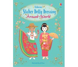 Around the World Sticker Dolly Dressing Book